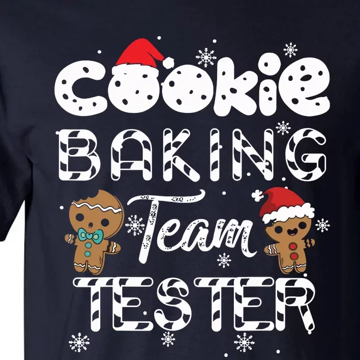 Cookie Baking Team Tester Gingerbread Christmas Tall T-Shirt