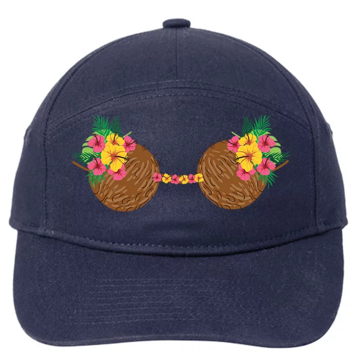 Coconut Bra Tropical 7-Panel Snapback Hat