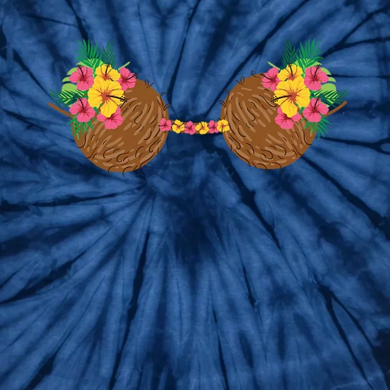 Coconut Bra Tropical Tie-Dye T-Shirt