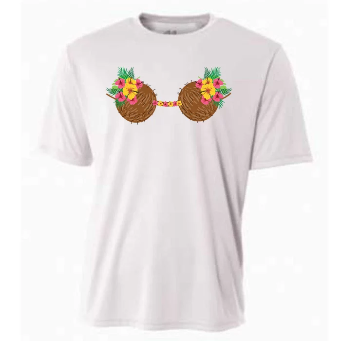 Coconut Bra Tropical Cooling Performance Crew T-Shirt