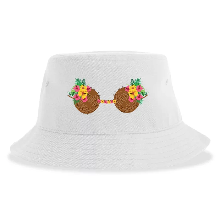 Coconut Bra Tropical Sustainable Bucket Hat