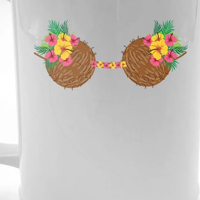 Coconut Bra Tropical Front & Back Beer Stein