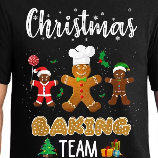 Christmas Baking Team Shirt Gingerbread Cookie Lovers Pajama Set