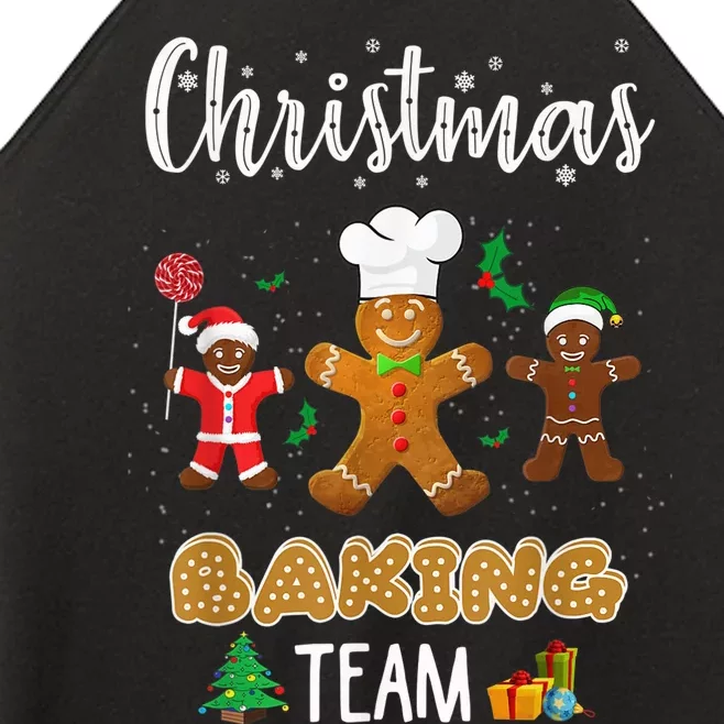 Christmas Baking Team Shirt Gingerbread Cookie Lovers Women’s Perfect Tri Rocker Tank