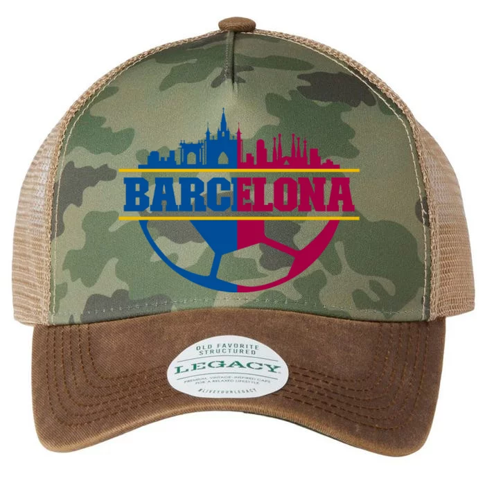 Cool Barcelona Team Euro City Legacy Tie Dye Trucker Hat