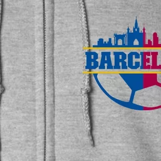 Cool Barcelona Team Euro City Full Zip Hoodie