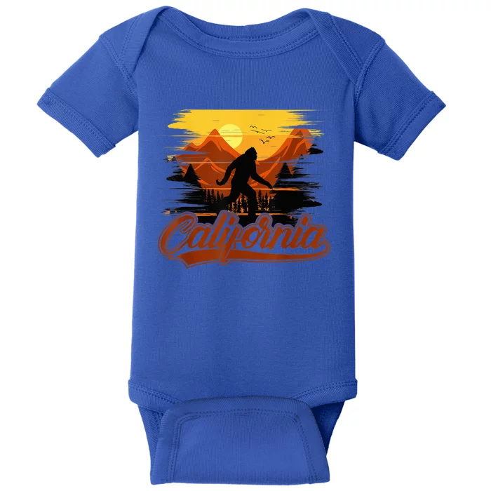 California bigfoot USA woman  children Baby Bodysuit