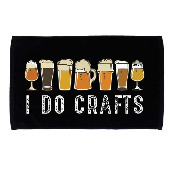 Craft Beer Vintage T I Do Crafts Home Brew Art Microfiber Hand Towel