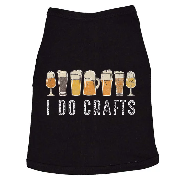 Craft Beer Vintage I Do Crafts Home Brew Art Doggie Tank