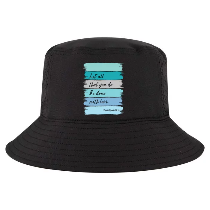 Christian Bible Verse Cool Comfort Performance Bucket Hat