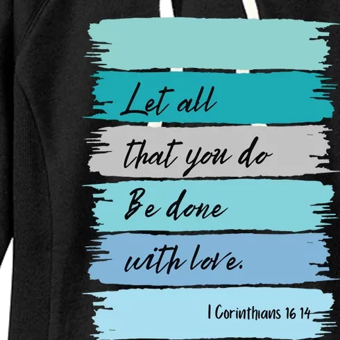 Christian Bible Verse Women's Fleece Hoodie