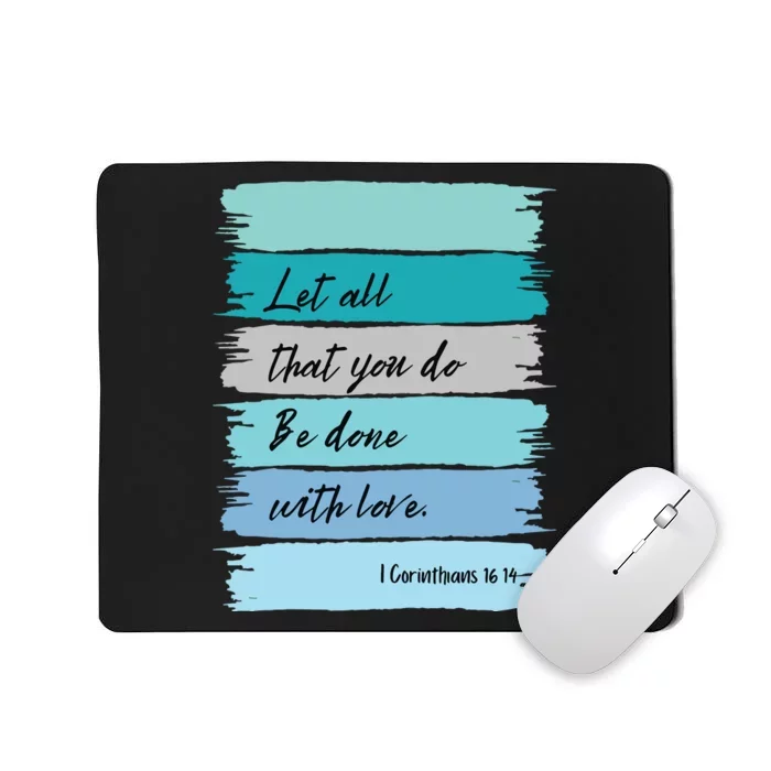 Christian Bible Verse Mousepad