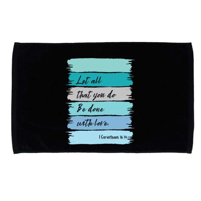 Christian Bible Verse Microfiber Hand Towel