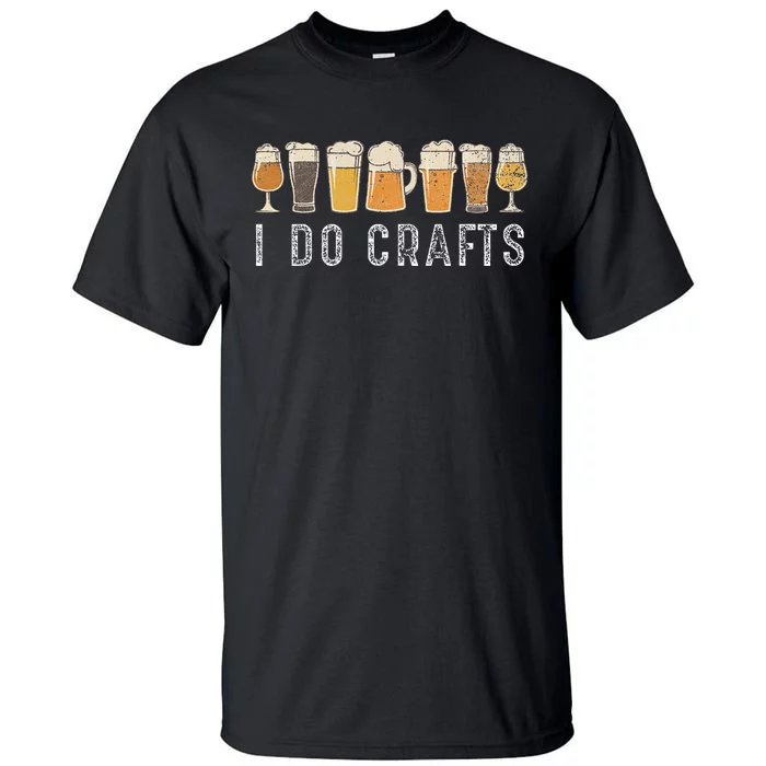 Craft Beer Vintage for Home Brew and Art Lovers Tall T-Shirt