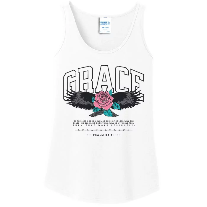 Christian Bible Verse Ladies Essential Tank