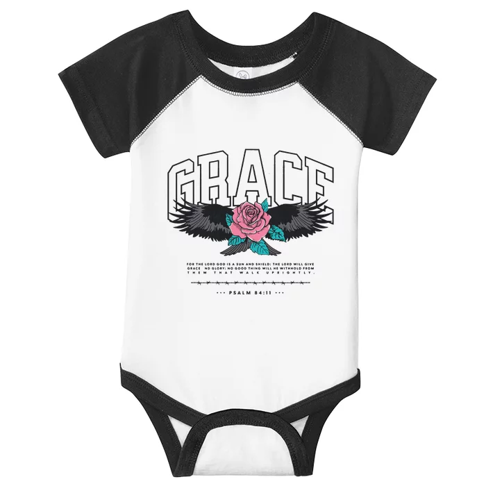 Christian Bible Verse Infant Baby Jersey Bodysuit