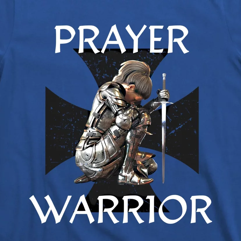 Christian Bible Verse Religious Funny Gift Prayer Warrior Cool Gift T-Shirt