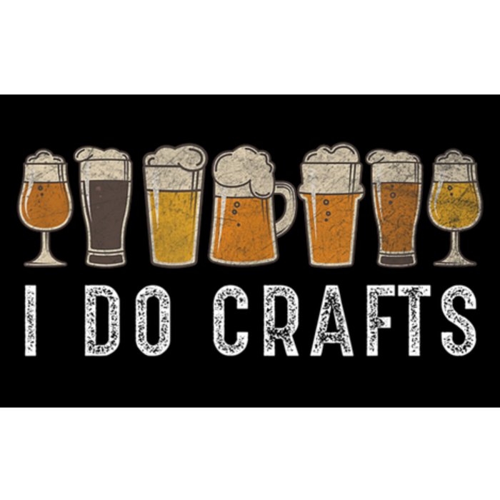 Craft Beer Vintage I Do Crafts Home Brew Bumper Sticker