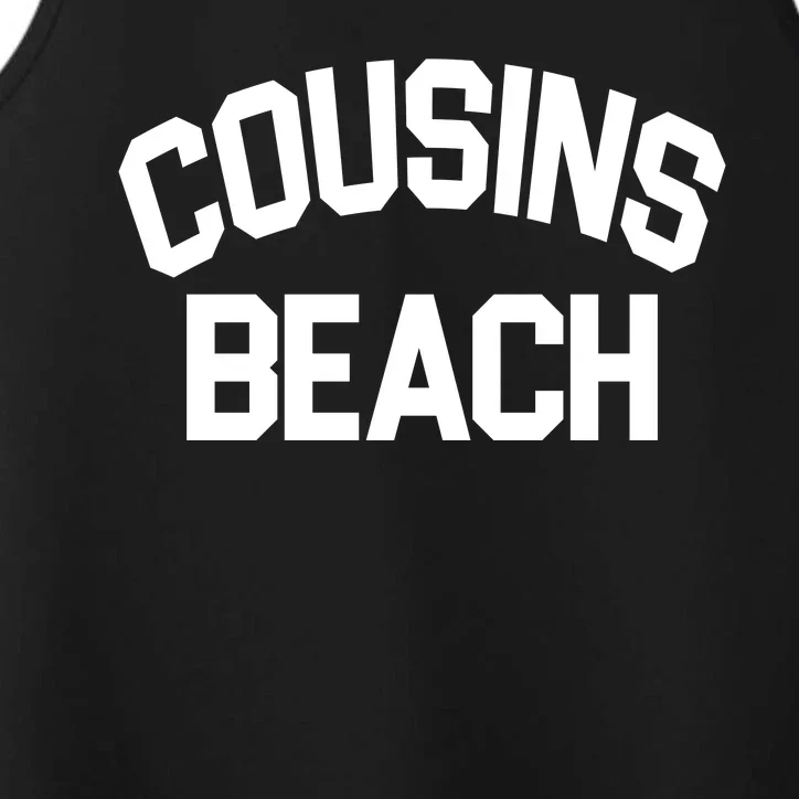 Cousins Beach Vacation Crew Performance Tank