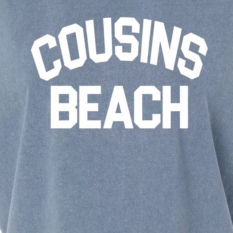 Cousins Beach Vacation Crew Garment-Dyed Women's Muscle Tee