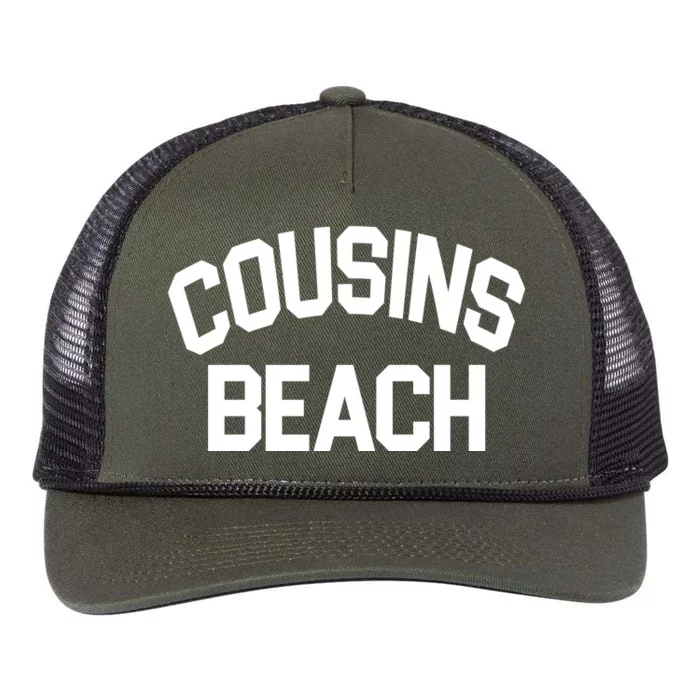 Cousins Beach Vacation Crew Retro Rope Trucker Hat Cap