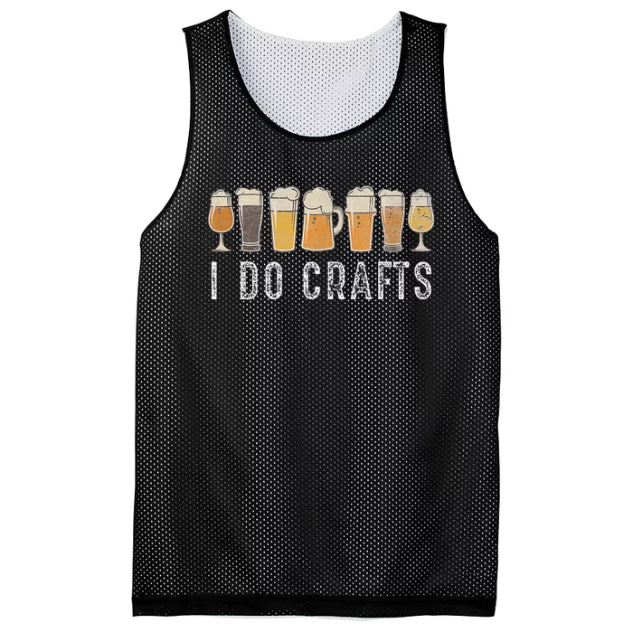 Craft Beer Vintage I Do Crafts Home Brew Art Mesh Reversible Basketball Jersey Tank