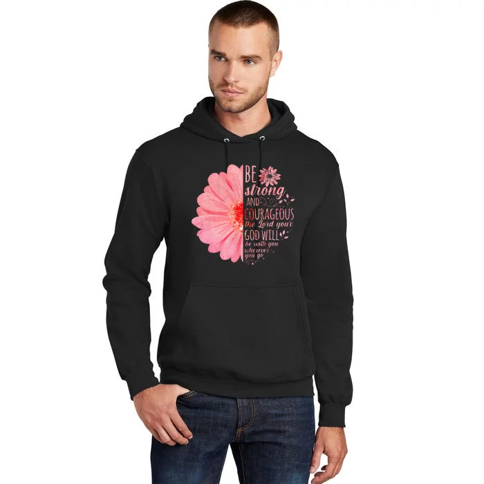 Christian Bible Verse Joshua 19 Flower Tall Hoodie