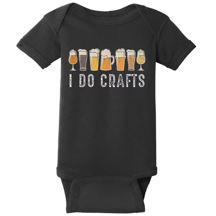 Craft Beer Vintage I Do Crafts Home Brew Art Baby Bodysuit