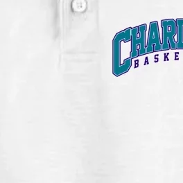 Charlotte Basketball Varsity Dry Zone Grid Performance Polo