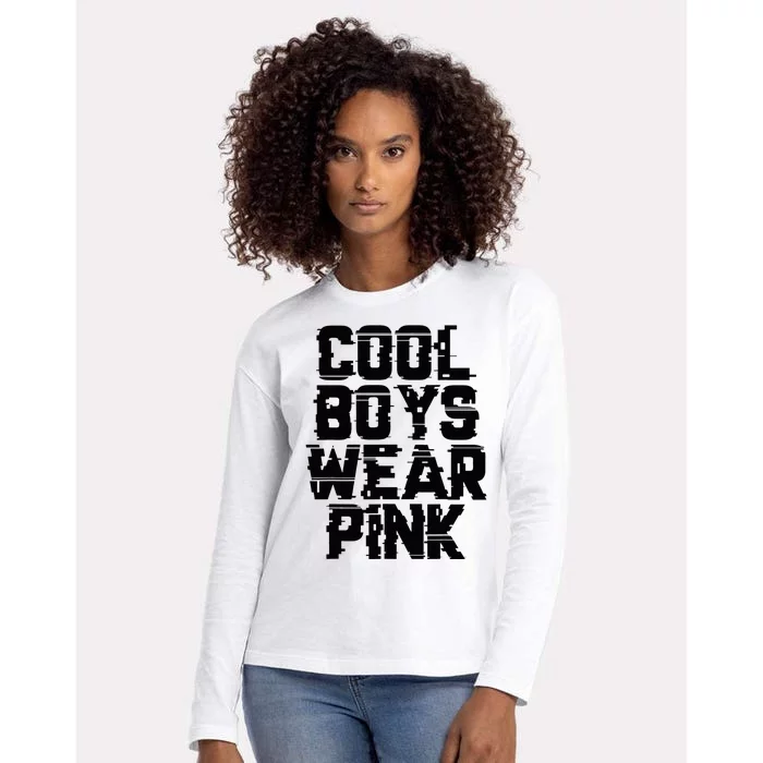 Cool B.O.Y.S Wear P.I.N.K Womens Cotton Relaxed Long Sleeve T-Shirt