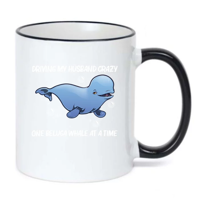 Cool Beluga Whale Mom Orca Whales Save The Ocean Gift Black Color Changing Mug