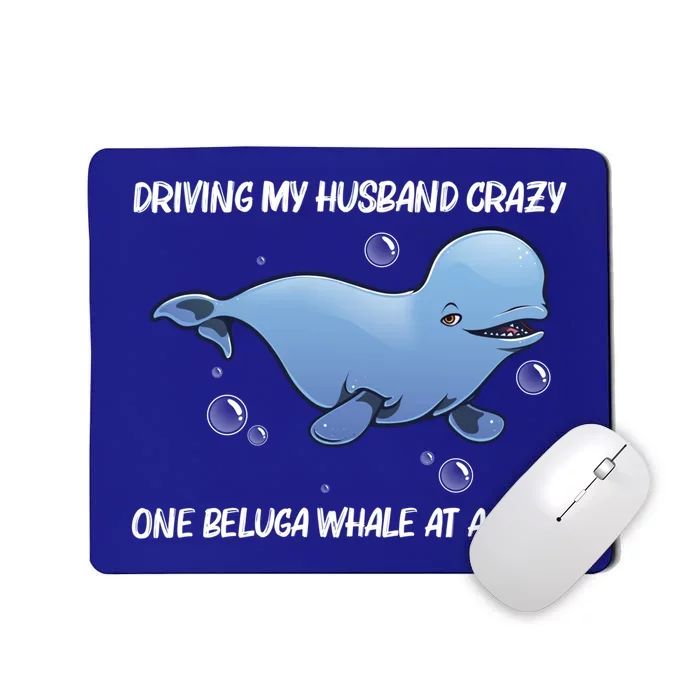 Cool Beluga Whale Mom Orca Whales Save The Ocean Gift Mousepad