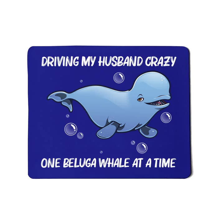 Cool Beluga Whale Mom Orca Whales Save The Ocean Gift Mousepad