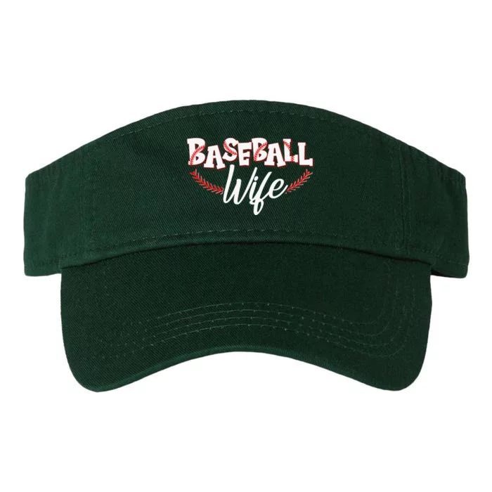 Cute Baseball Wife Valucap Bio-Washed Visor