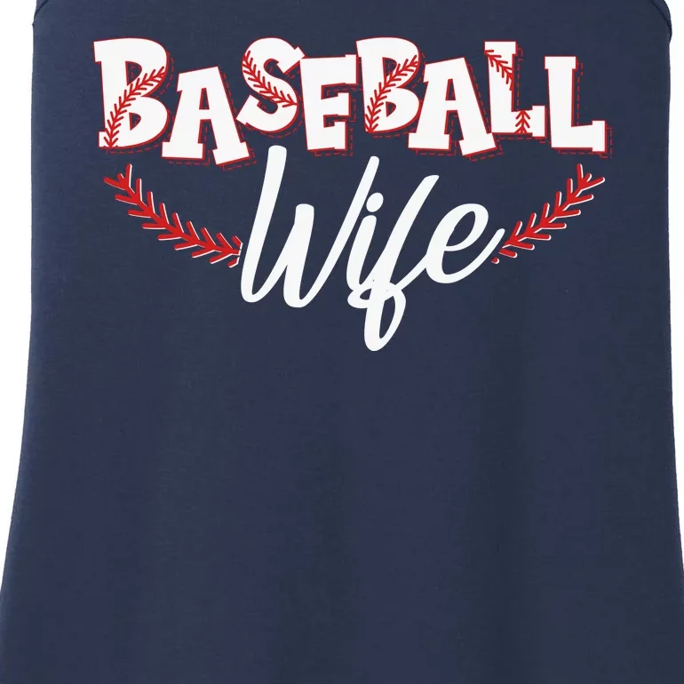 Cute Baseball Wife Ladies Essential Tank