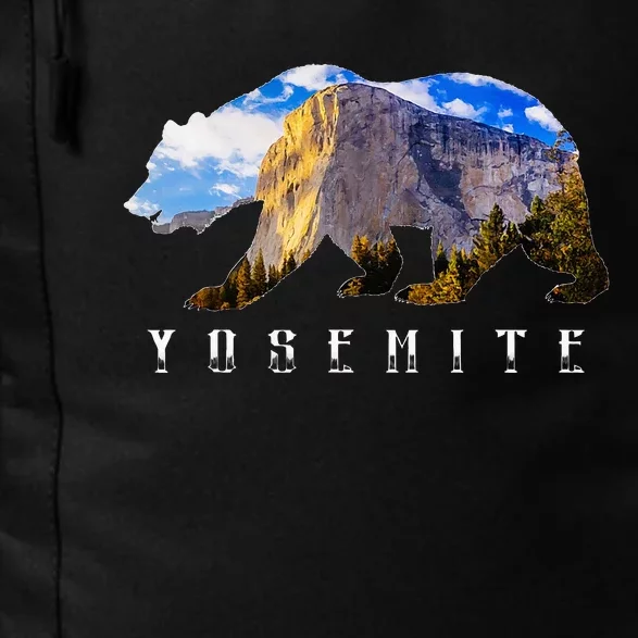 California Bear With Yosemite National Park Image Souvenir Daily Commute Backpack