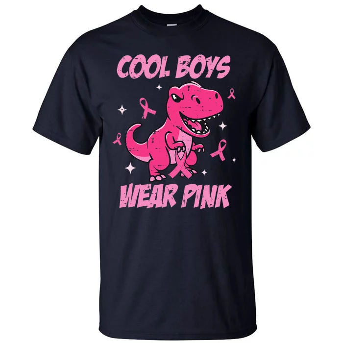 Cool Boy Wear Pin.K Trex Breast Cancer Awareness Tall T-Shirt