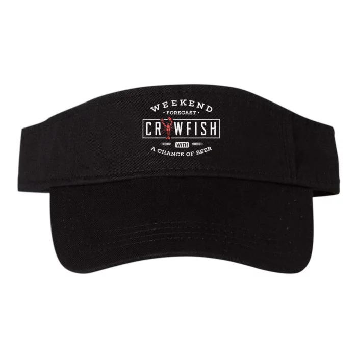 Crawfish Boil Weekend Forecast Cajun And Beer Party Valucap Bio-Washed Visor