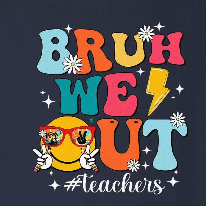 Cute Bruh We Out End Of School Year Teacher Summer Teachers Toddler Long Sleeve Shirt