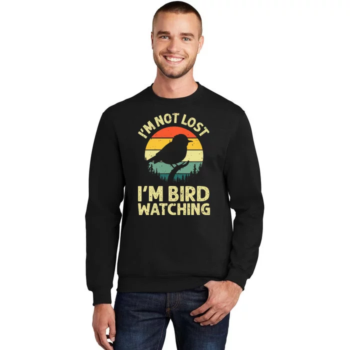 Cool Bird Watching Design Bird Watcher Birder Sweatshirt