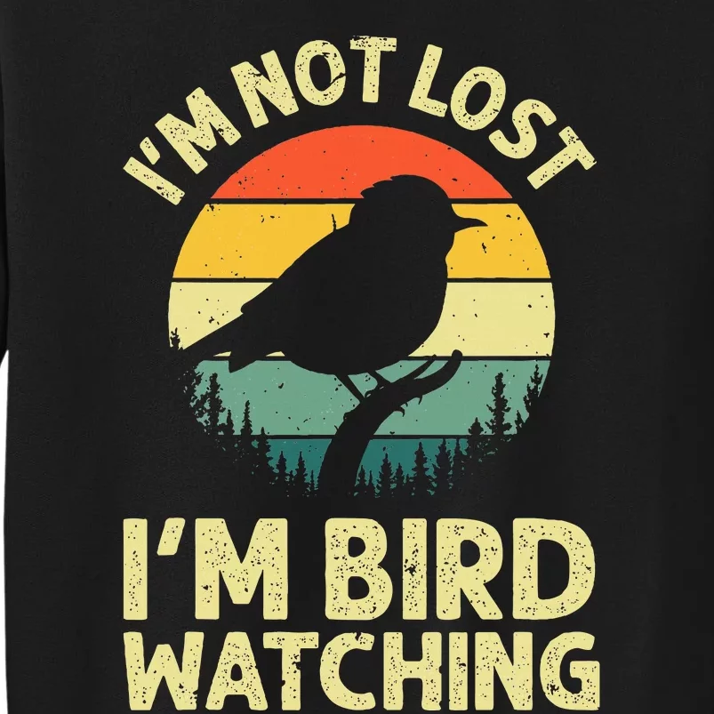 Cool Bird Watching Design Bird Watcher Birder Sweatshirt