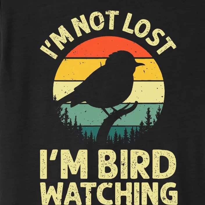 Cool Bird Watching Design Bird Watcher Birder ChromaSoft Performance T-Shirt