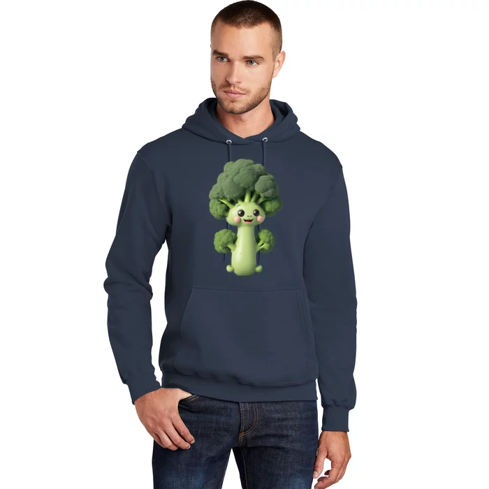 Cute Broccoli World Vegetarian Day Hoodie