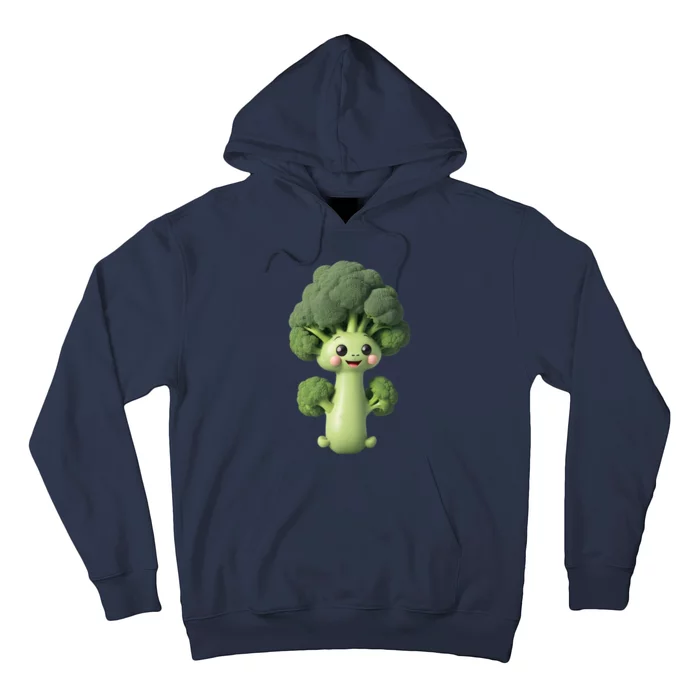 Cute Broccoli World Vegetarian Day Hoodie