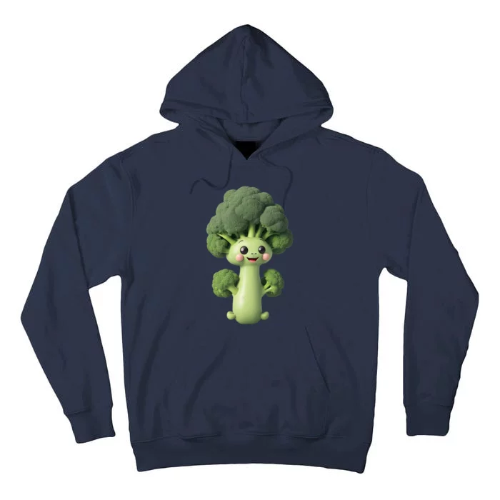 Cute Broccoli World Vegetarian Day Tall Hoodie