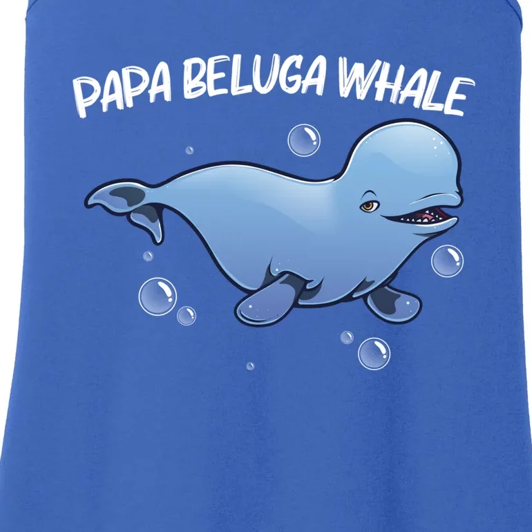 Cool Beluga Whale Dad Orca Whales Save The Ocean Gift Ladies Essential Tank