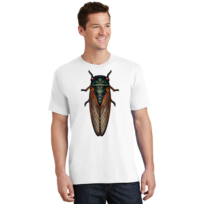 Cicada Brood X Magicicada Septendecim Red Eyed Cicadas T-Shirt