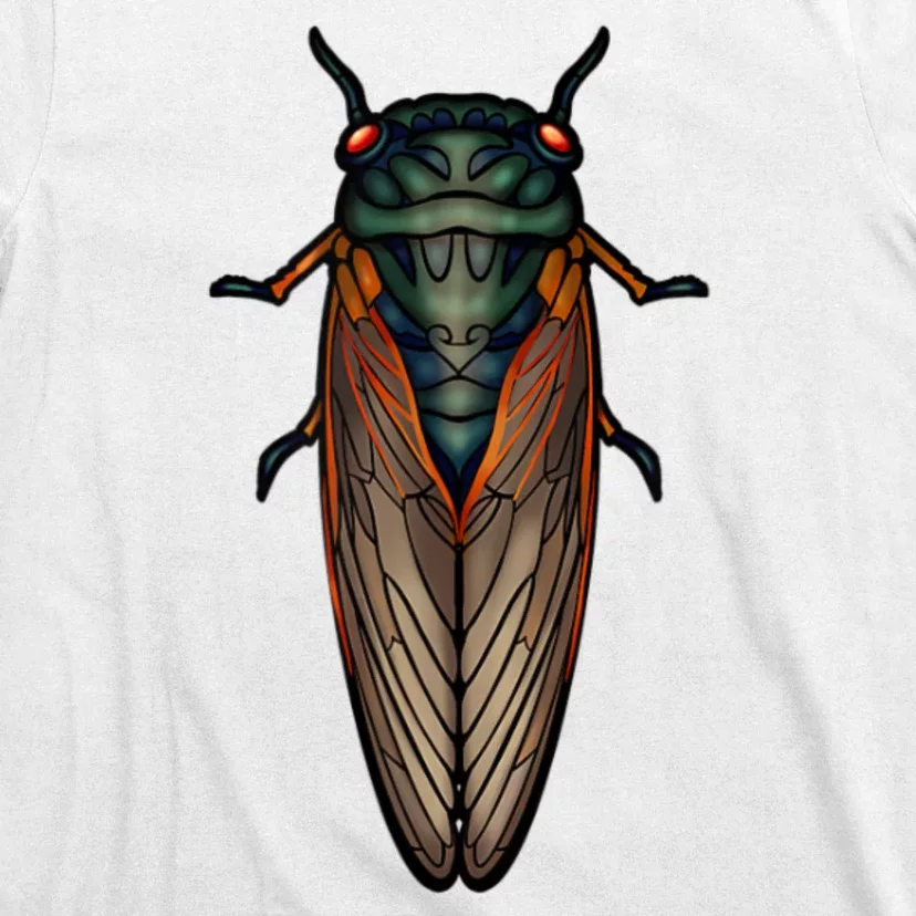 Cicada Brood X Magicicada Septendecim Red Eyed Cicadas T-Shirt