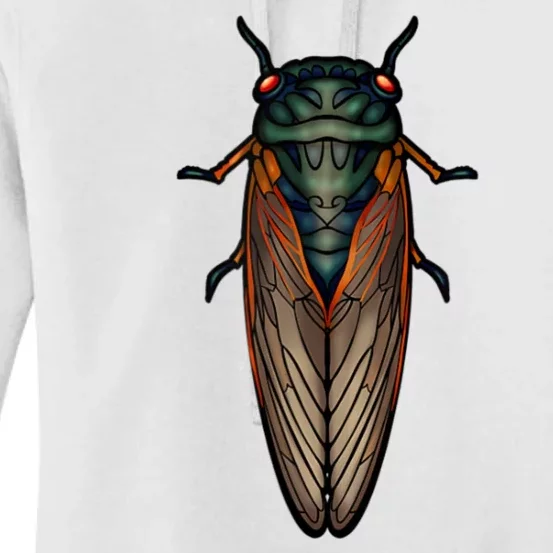 Cicada Brood X Magicicada Septendecim Red Eyed Cicadas Women's Pullover Hoodie