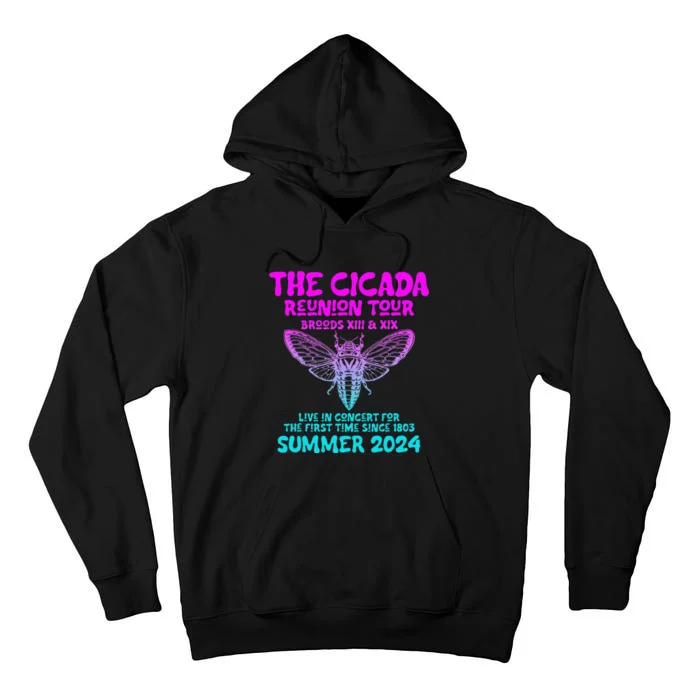 Cicada Brood Xiii Xix Summer 2024 Tall Hoodie